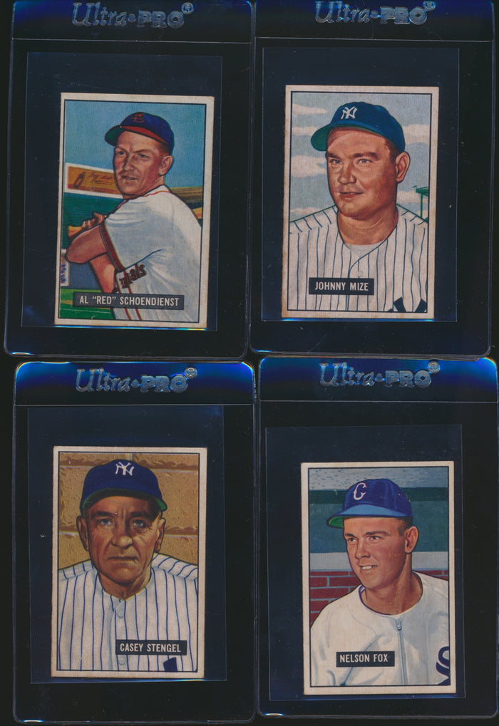 1951 Bowman Low to Mid-Grade Baseball Complete Set Group Break #6 (Limit removed)