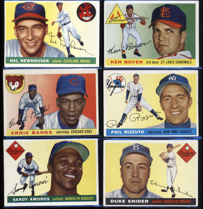 1955 Topps Baseball (Mid-Grade) Complete Set Group Break #10 (LIMIT 4)