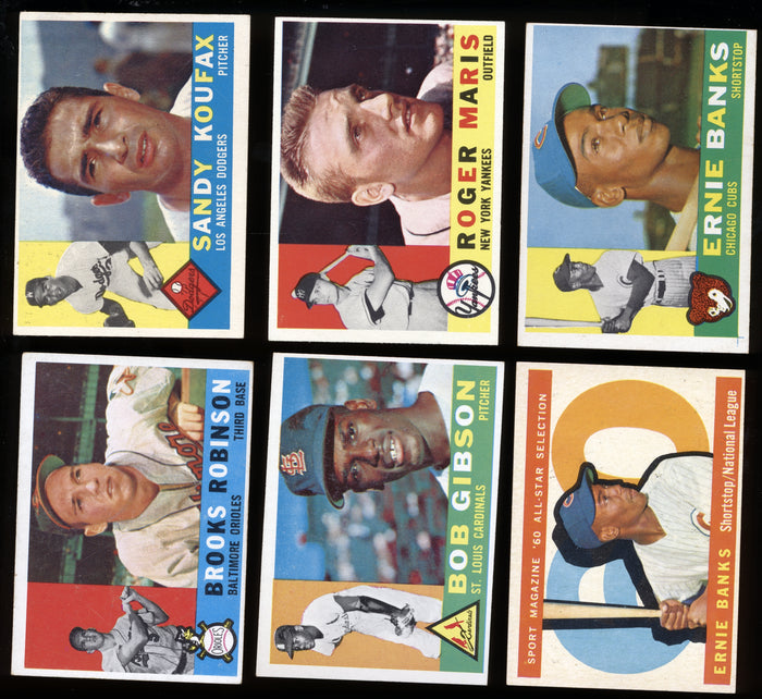 1960 Topps Baseball Mid-Grade Complete Set Group Break #10 (LIMIT 5)