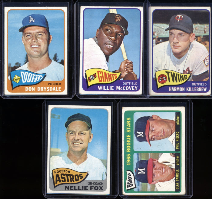 1965 Topps Baseball Low Grade Complete Set Group Break #9 (Limit 15)