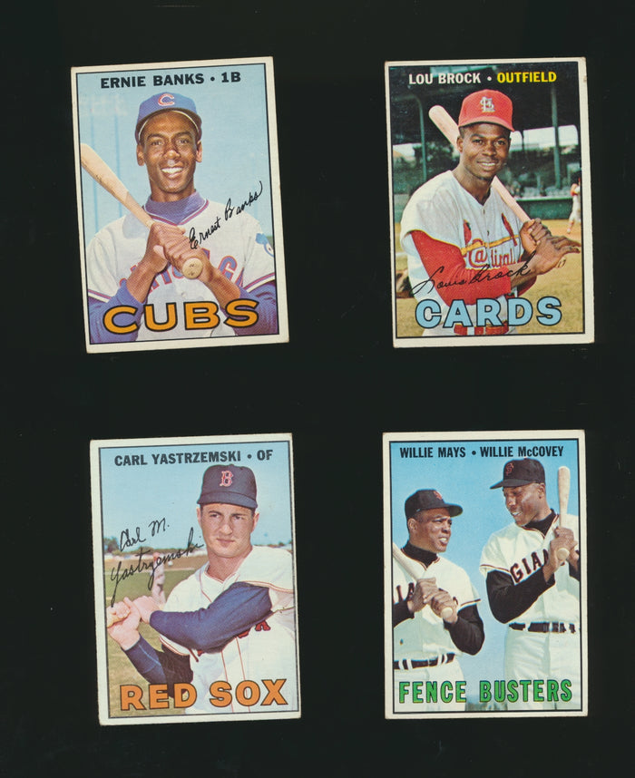 1967 Topps Baseball Low to Mid-Grade Complete Set Group Break #13 (Limit removed)