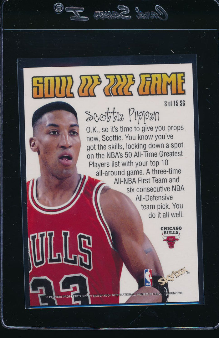 1998-99 Skybox Premium Soul of the Game Scottie Pippen 14681