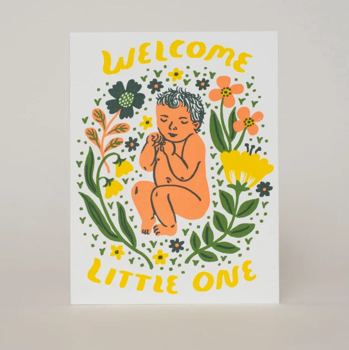 BABY WELCOME CARD