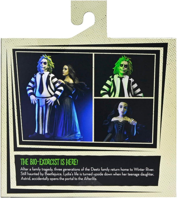 Beetlejuice Beetlejuice Toony Terrors 6 Inch Scale Action Figure 2 Pack - Beetlejuice & Delores