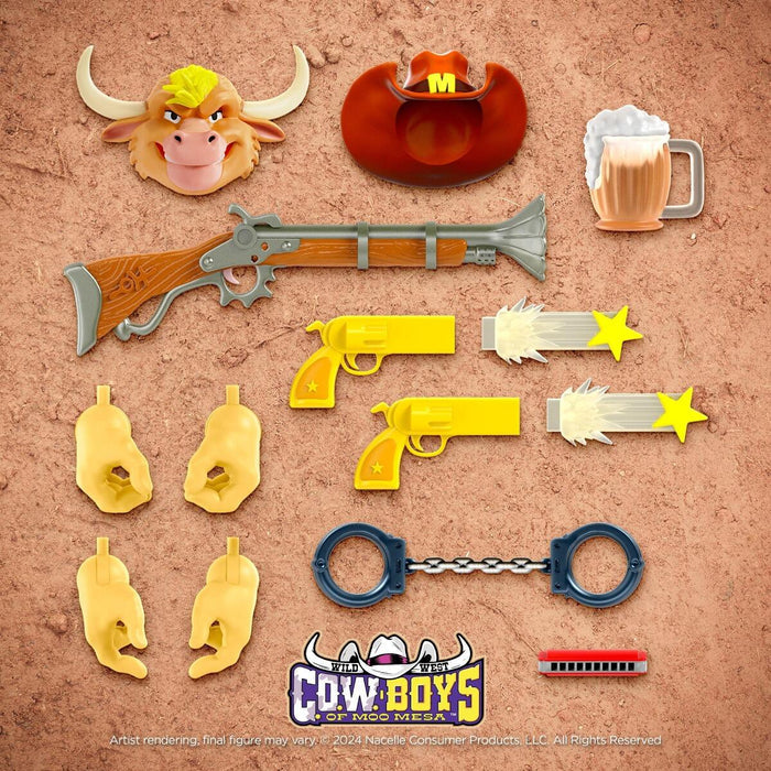 C.O.W.-Boys of Moo Mesa 7-Inch Scale Action Figure Wave 1 - Marshal Moo Montana