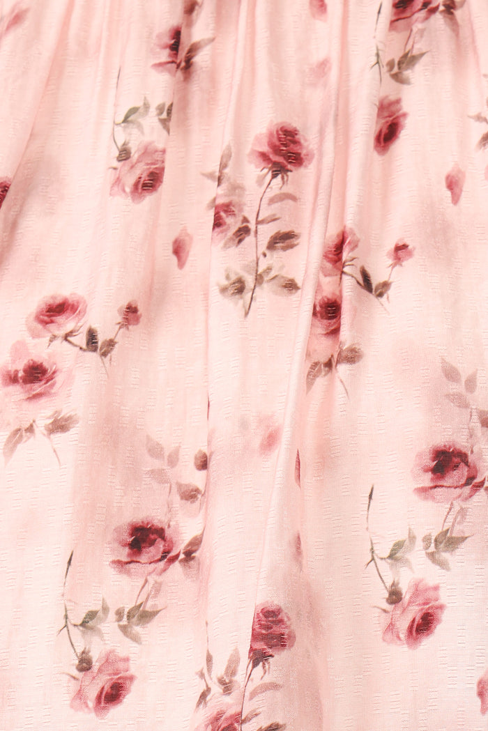 Petal and Pup USA TOPS Dallas Long Sleeve Top - Pink Rose