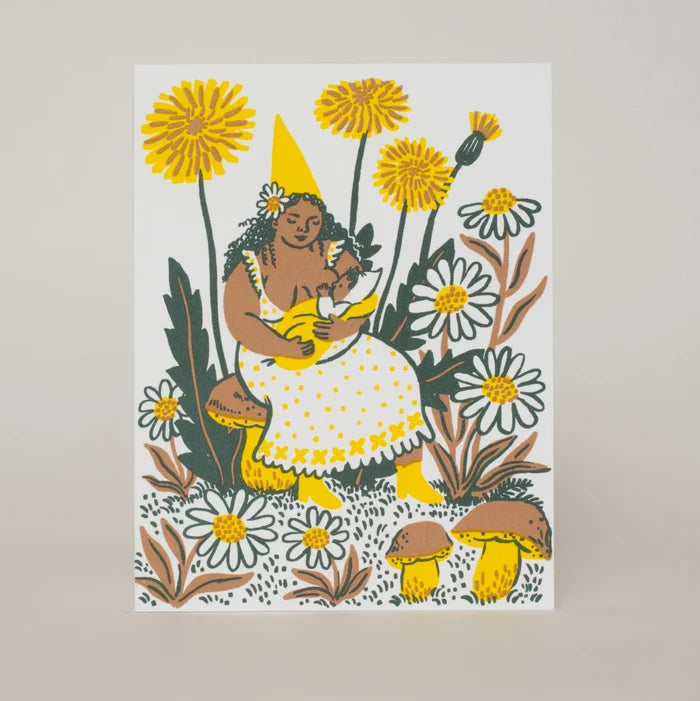 DANDELION BABY CARD