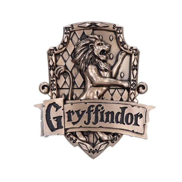 Harry Potter 20cm Bronze Hanging Wall Plaque - Gryffindor