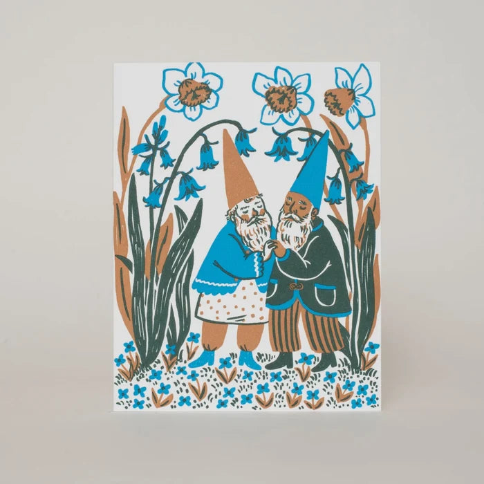 HUGGING BLUEBELLS CARD
