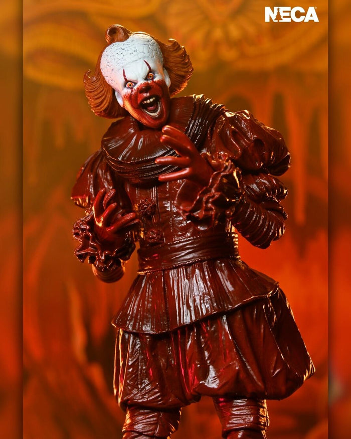 IT: Welcome To Derry Ultimate 7 Inch Scale Action Figure - Blood Pennywise