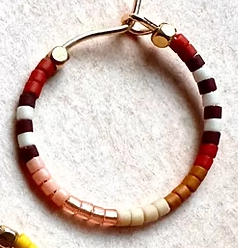 MARRAKESH MINI HOOPS-RUST