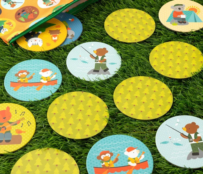 MATCHING GAME-LITTLE CAMPERS