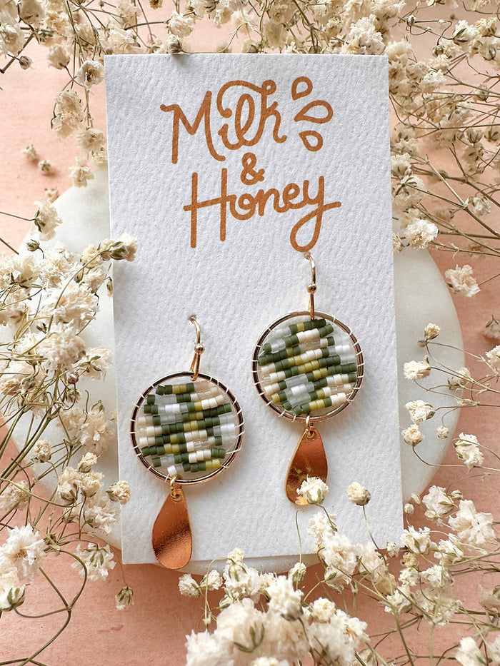 MONET FLORAL EARRINGS