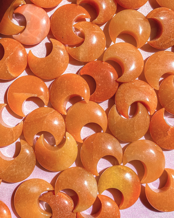 Orange Aventurine Moon