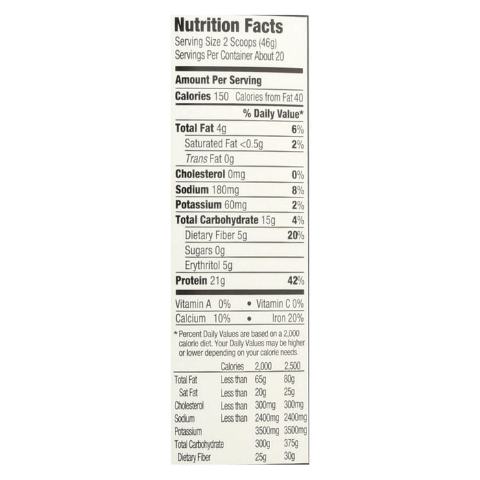 Orgain Organic Protein – Vanilla Bean, Plant-Based 2.03 lb