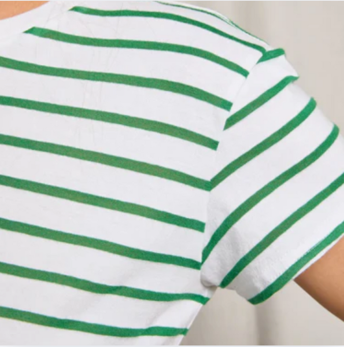 perfectwhitetee Everett Stripe Tee