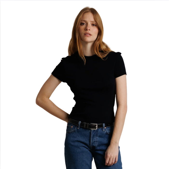 perfectwhitetee Lili Micro Model Cashmere Rib