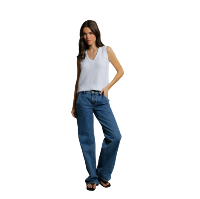 perfectwhitetee Peggy Cotton Tank
