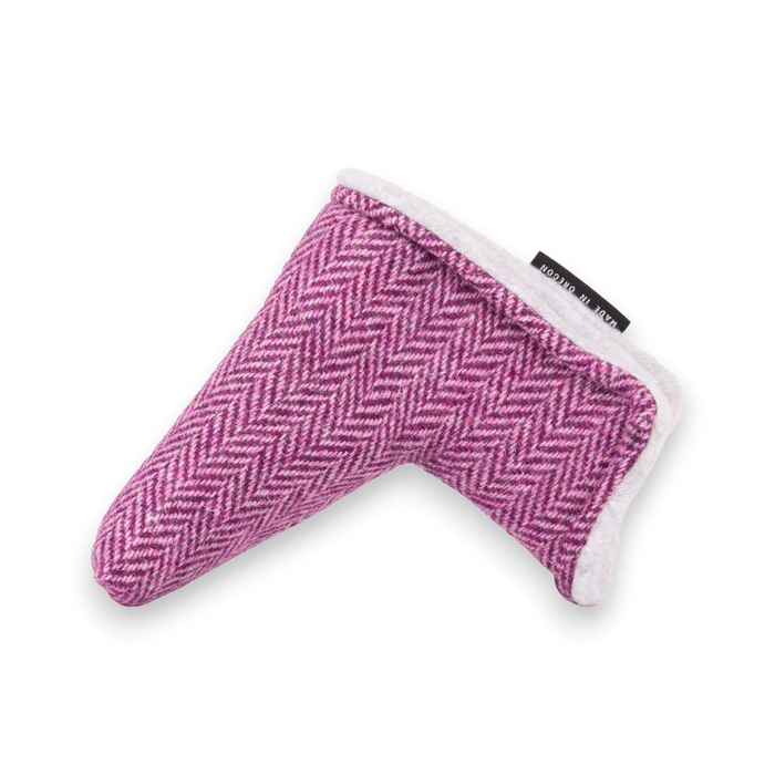 Pink Harris Tweed Blade Putter