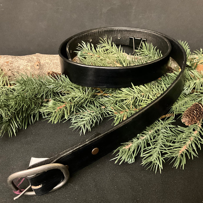 Plain Black Belt 42"