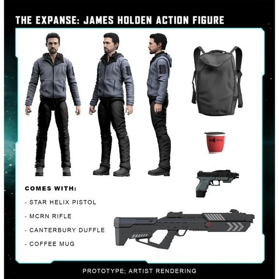 *PRE-ORDER Nacelle Toys The Expanse 7 Inch Scale Action Figure Wave 1 - James Holden