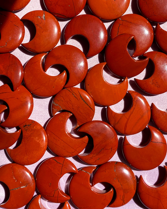 Red Jasper Moon