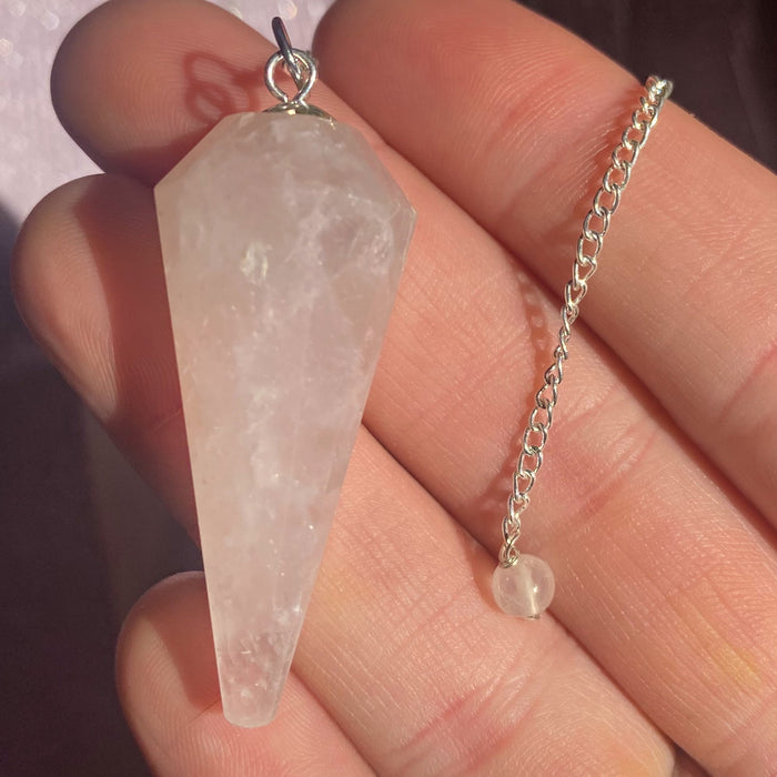 Rose Quartz Pendulum