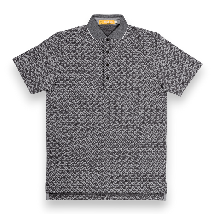 Seamus x Field Day Goat All Over Polo - Grey