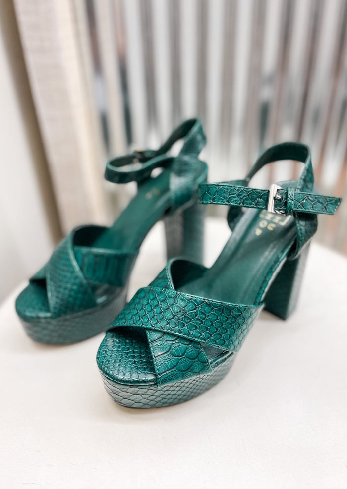 Shu Shop Eugenia Heels - Green