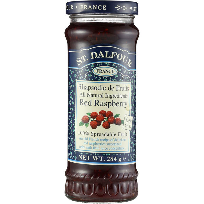 St Dalfour Red Raspberry Fruit Spread 284g