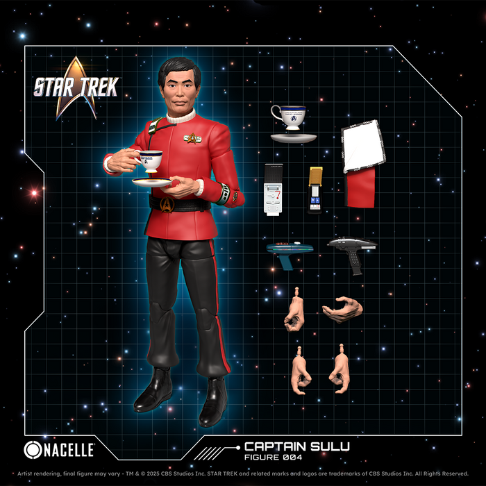 Star Trek Action Figure Wave 1 - Captain Sulu