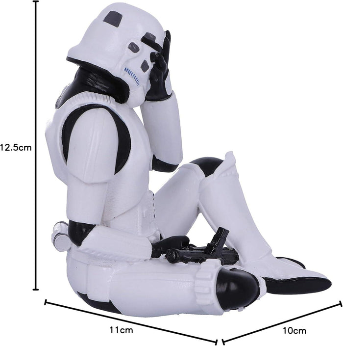 Star Wars The Original Stormtrooper 4 Inch Resin Collectible Figurine - Stormtrooper See No Evil
