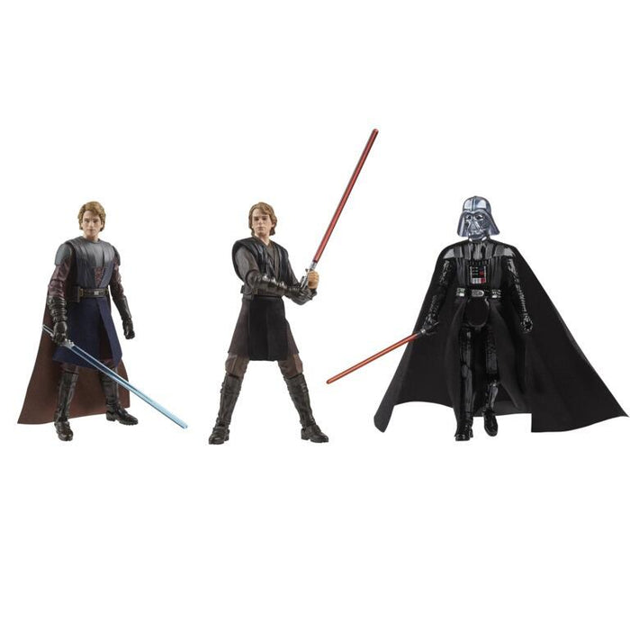 Star Wars The Vintage Collection 3.75 Inch Exclusive Action Figure 3-Pack - The Journey Of Anakin Skywalker