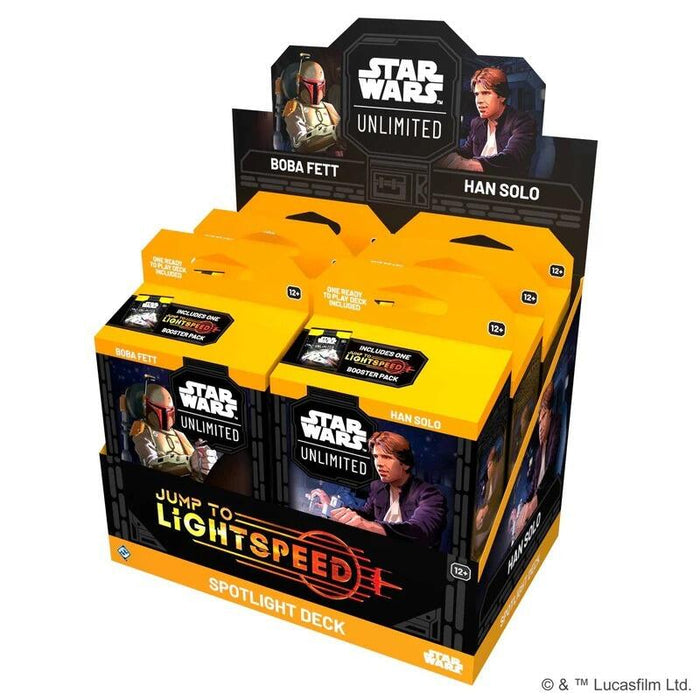 Star Wars: Unlimited Jump To Lightspeed Trading Card Game - Spotlight Deck (Boba Fett)
