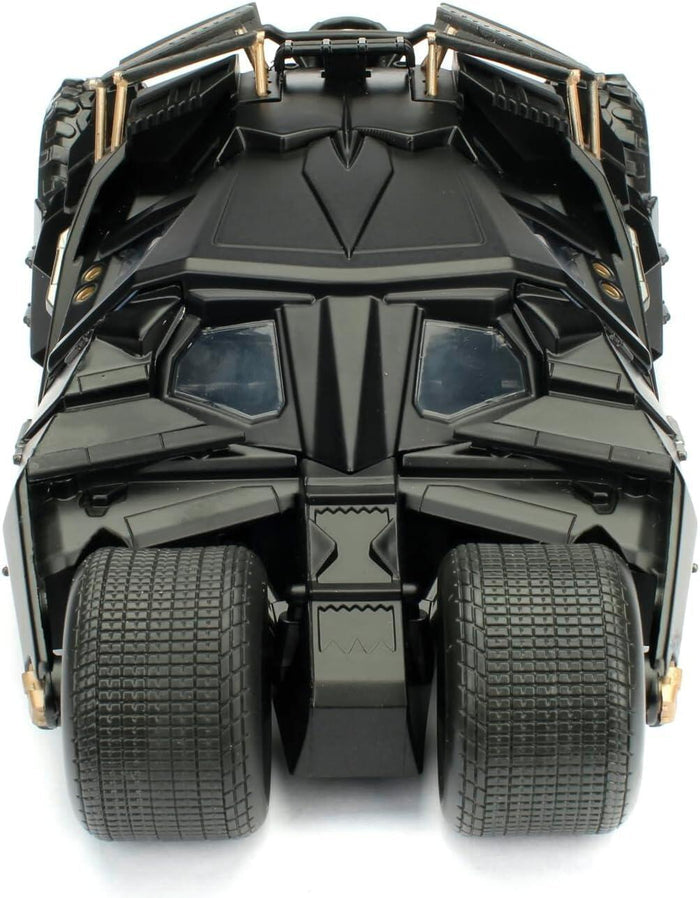 The Dark Knight - The Dark Knight Batmobile w/ Batman Hollywood Rides 1:24 Scale Die Cast Vehicle