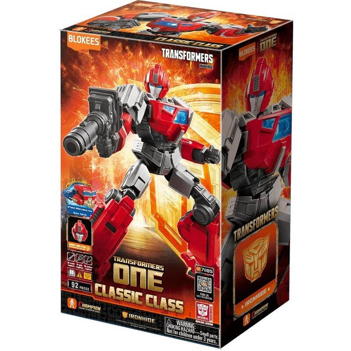 Transformers Classic Blokees 5 Inch Model Kit Class 19 - Ironhide (Transformers ONE)