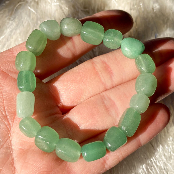 Tumbled Green Aventurine Bracelet