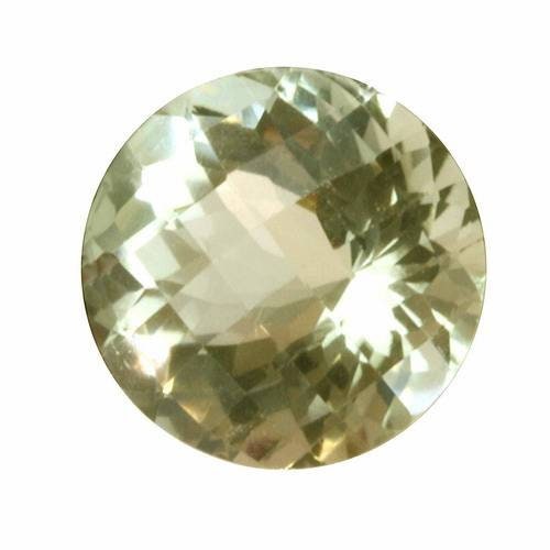 Wholesale, Natural Genuine Prasiolite (Green Amethyst), 10-16mm Round Cut, VVS, Loose Stone