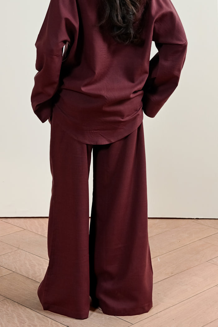 Wide Leg Linen Trouser (WRT-01)