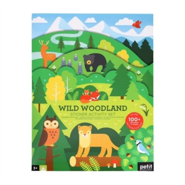 WILD WOODLAND STICKER ACTIVITY SET