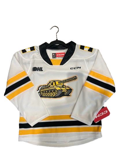 Youth North Bay Battalion Centurion Replica Sweater - White