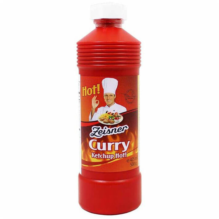 Zeisner Hot Curry Ketchup 495g