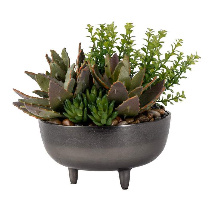 10” Ryder Bowl with Arrangement  AR1112