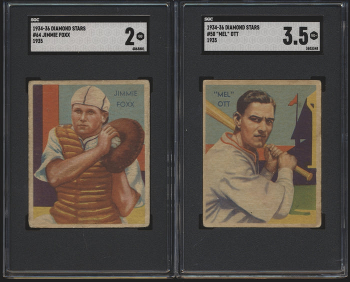 1934-36 Diamond Stars Baseball Complete Set Group Break (Limit Removed)