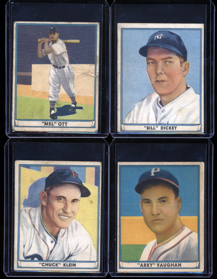 1941 Play Ball Complete Set Group Break #8 (Low to mid Grade, Limit 1)