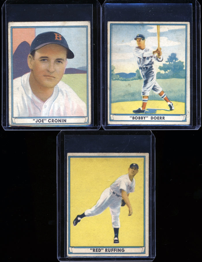 1941 Play Ball Complete Set Group Break #8 (Low to mid Grade, Limit 1)