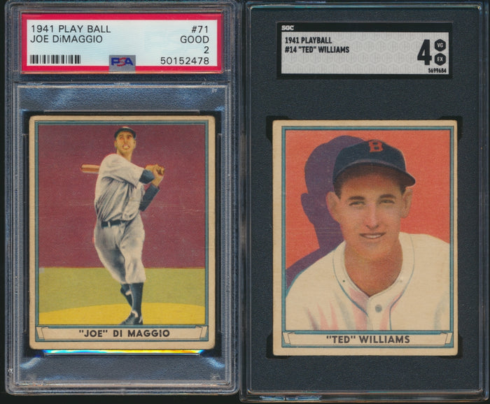 1941 Play Ball Complete Set Group Break #9 (Low to mid Grade, Limit 2)