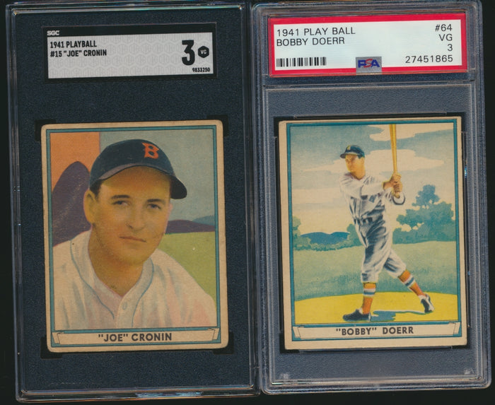 1941 Play Ball Complete Set Group Break #9 (Low to mid Grade, Limit 2)