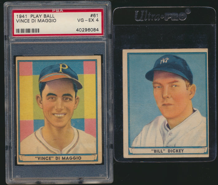 1941 Play Ball Complete Set Group Break #9 (Low to mid Grade, Limit 2)