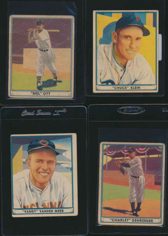 1941 Play Ball Complete Set Group Break #9 (Low to mid Grade, Limit 2)